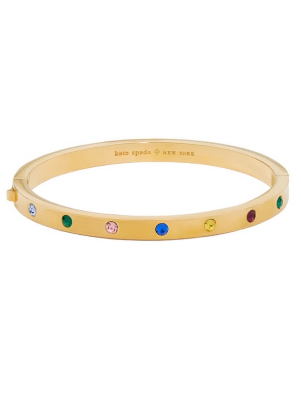 KATE SPADE Women’s Set in stone multicolored hinge bangle bracelet💖💖